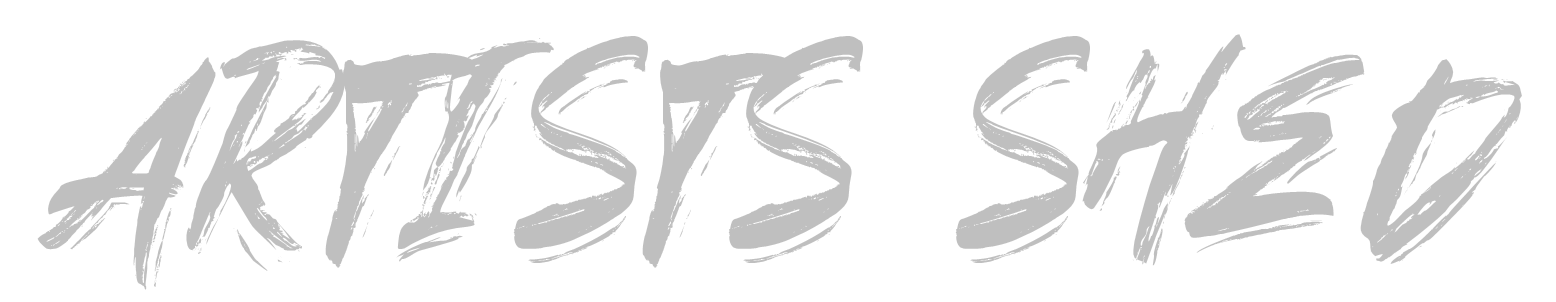 ARTISTS SHED LOGO - Black and White